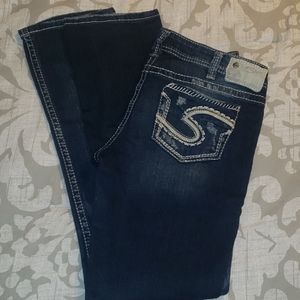 Silver Bootcut Jeans